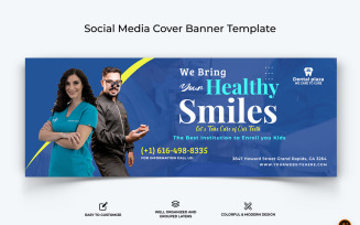 Dental Care Facebook Cover Banner Design-03