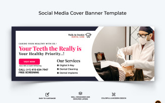 Dental Care Facebook Cover Banner Design-20