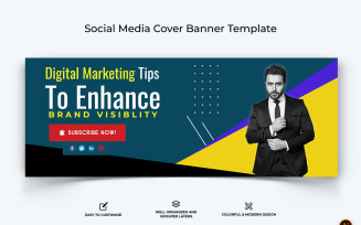 Digital Marketing Facebook Cover Banner Design-17