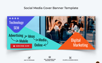 Digital Marketing Facebook Cover Banner Design-20