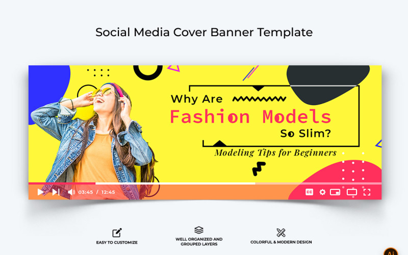 Fashion Facebook Cover Banner Design-01 Social Media