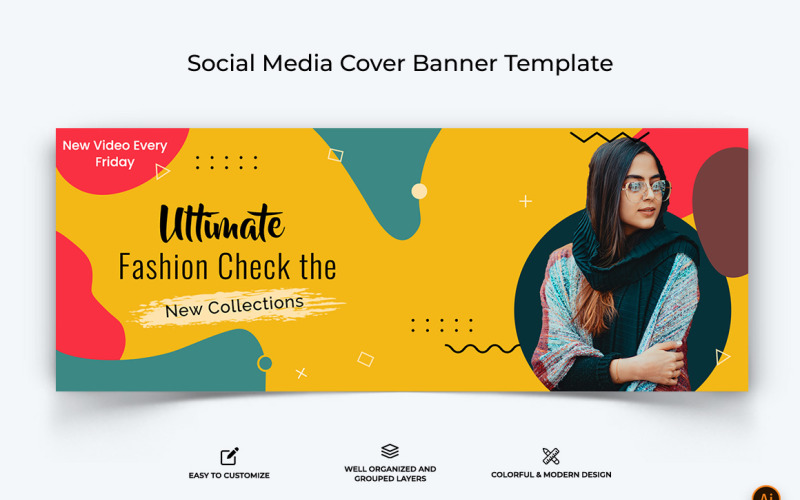 Fashion Facebook Cover Banner Design-20 Social Media