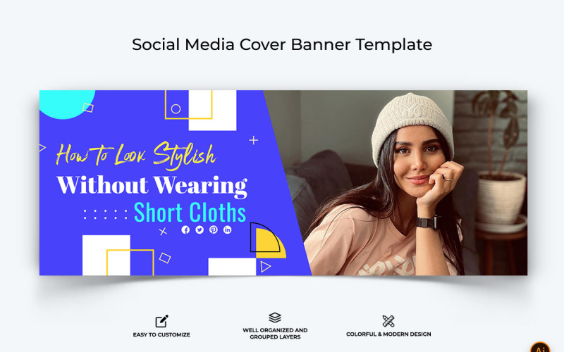 Fashion Facebook Cover Banner Design-21 Social Media