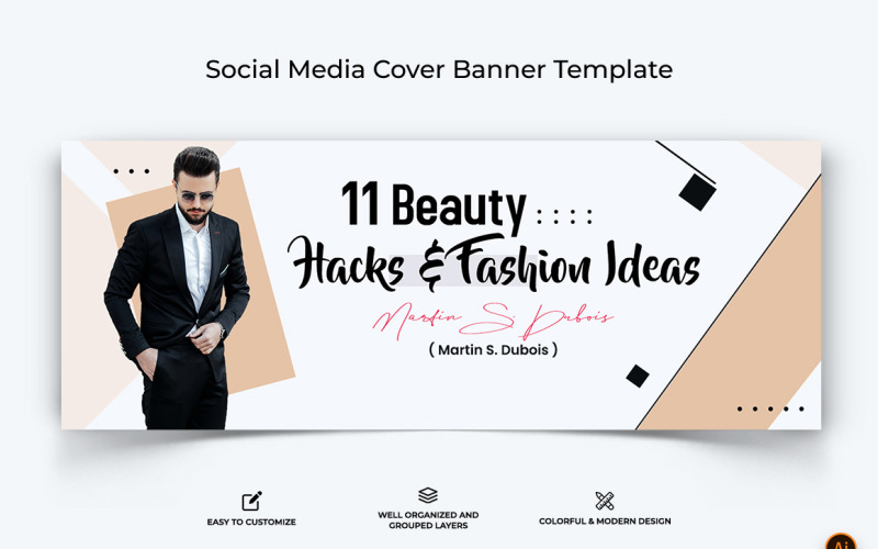 Fashion Facebook Cover Banner Design-24 Social Media