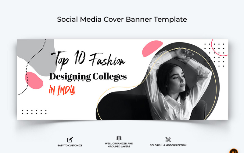 Fashion Facebook Cover Banner Design-25 Social Media