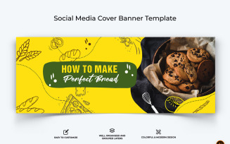 Food and Restaurant Facebook Cover Banner Design-19