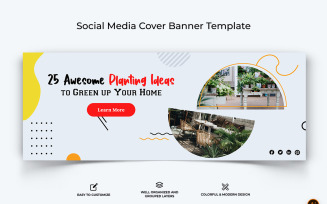Home Gardening Facebook Cover Banner Design-06
