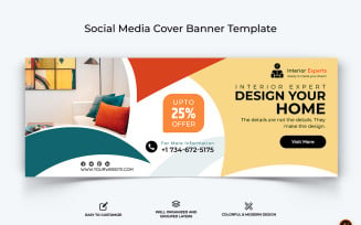 Interior Minimal Facebook Cover Banner Design-12