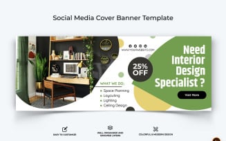 Interior Minimal Facebook Cover Banner Design-16