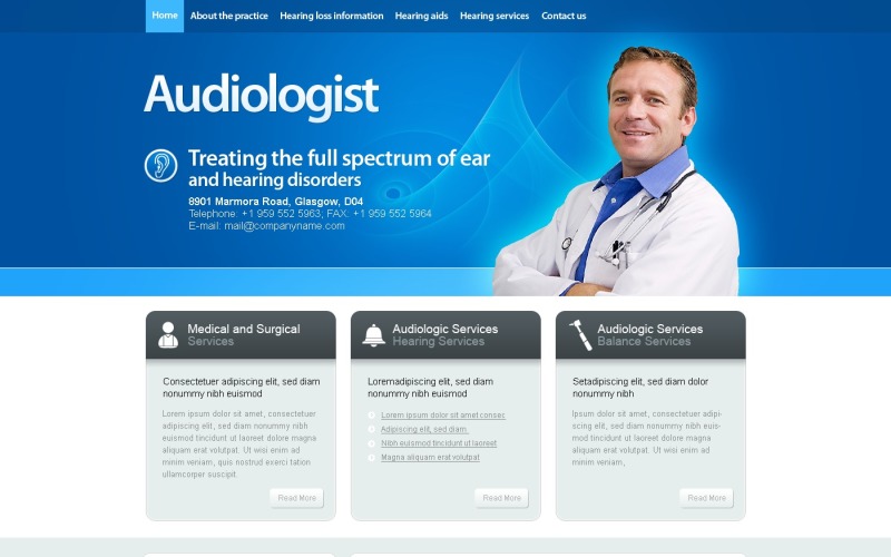 Medical PSD Template