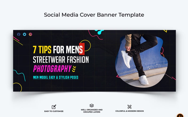 Photography Facebook Cover Banner Design-06 Social Media