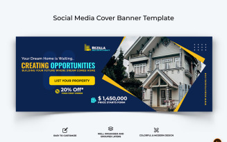 Real Estate Facebook Cover Banner Design-13