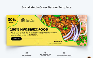 Restaurant and Food Facebook Cover Banner Design-13