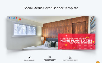 Architecture Facebook Cover Banner Design Template-019