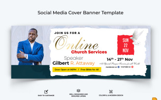 Church Speech Facebook Cover Banner Design-001