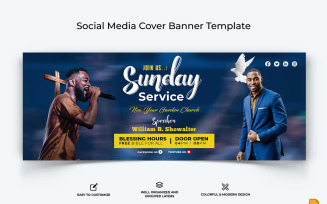 Church Speech Facebook Cover Banner Design-007
