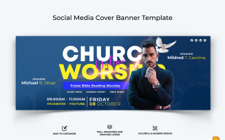 Church Speech Facebook Cover Banner Design-027