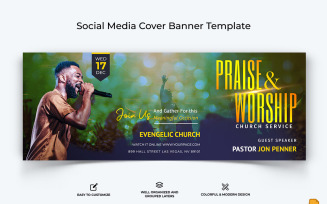 Church Speech Facebook Cover Banner Design-036