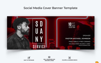 Church Speech Facebook Cover Banner Design-049