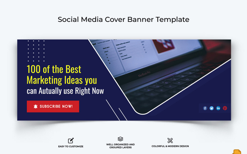Digital Marketing Facebook Cover Banner Design-013 Social Media