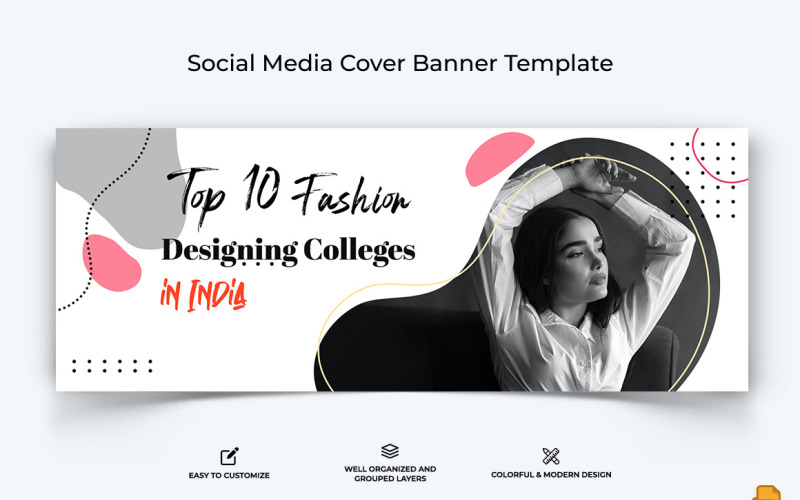 Fashion Facebook Cover Banner Design-025 Social Media