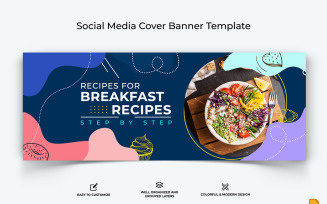 Food and Restaurant Facebook Cover Banner Design-024