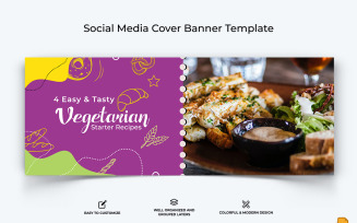 Food and Restaurant Facebook Cover Banner Design-025