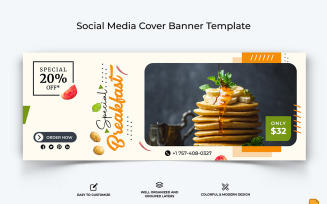 Food and Restaurant Facebook Cover Banner Design-040