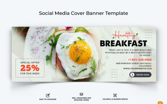 Food and Restaurant Facebook Cover Banner Design-042