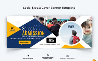 School Admission Facebook Cover Banner Design-018