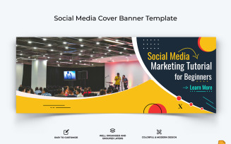 Social Media Workshop Facebook Cover Banner Design-001