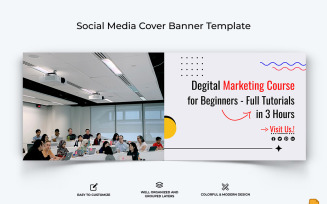 Social Media Workshop Facebook Cover Banner Design-006