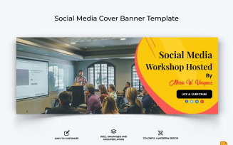 Social Media Workshop Facebook Cover Banner Design-011