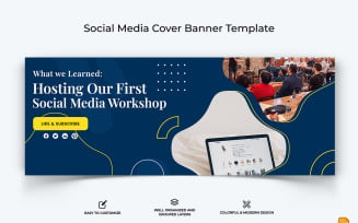 Social Media Workshop Facebook Cover Banner Design-018