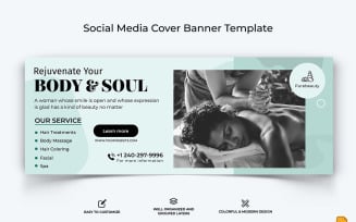 Spa and Salon Facebook Cover Banner Design-011