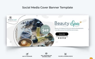 Spa and Salon Facebook Cover Banner Design-022