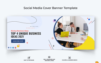 Startups Business Facebook Cover Banner Design-002