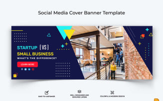 Startups Business Facebook Cover Banner Design-014