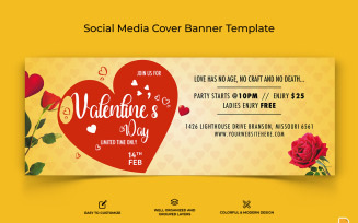 Valentines Day Facebook Cover Banner Design-002