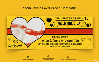 Valentines Day Facebook Cover Banner Design-013