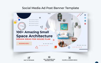 Architecture Facebook Ad Banner Design Template-10