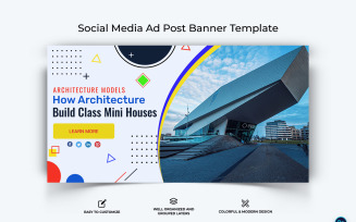 Architecture Facebook Ad Banner Design Template-15