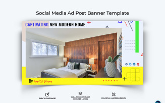 Architecture Facebook Ad Banner Design Template-17