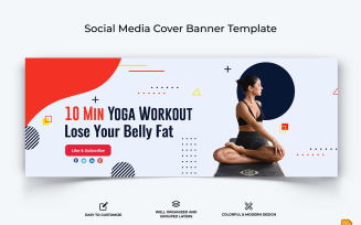 Yoga and Meditation Facebook Cover Banner Design-012