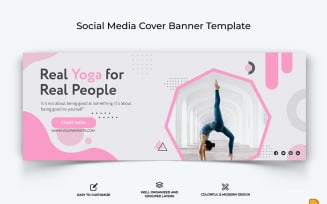 Yoga and Meditation Facebook Cover Banner Design-017
