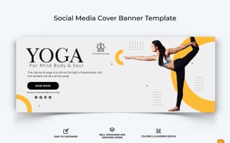 Yoga and Meditation Facebook Cover Banner Design-023