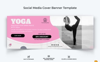 Yoga and Meditation Facebook Cover Banner Design-024