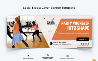Zumba Dance Facebook Cover Banner Design-015