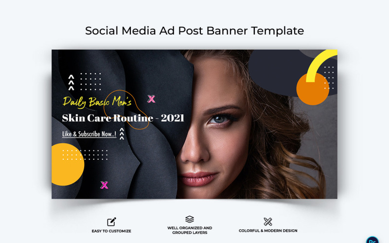 Beauty Tips Facebook Ad Banner Design Template-19 Social Media
