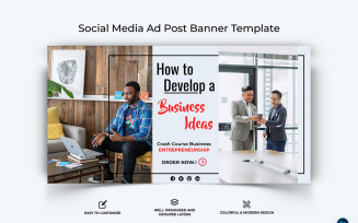Business Service Facebook Ad Banner Design Template-06